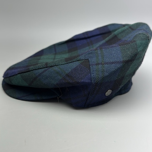 Fia Black Watch Plaid Flat Cap - Picture 7 of 9
